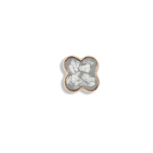 Load image into Gallery viewer, EverWith™ Small Clover Memorial Ashes Element for Glass Locket - EverWith Memorial Jewellery - Trade