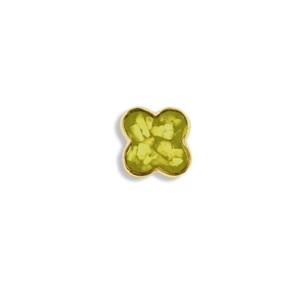 Load image into Gallery viewer, EverWith™ Small Clover Memorial Ashes Element for Glass Locket - EverWith Memorial Jewellery - Trade