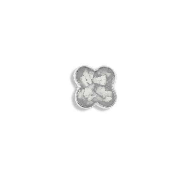 Load image into Gallery viewer, EverWith™ Small Clover Memorial Ashes Element for Glass Locket - EverWith Memorial Jewellery - Trade