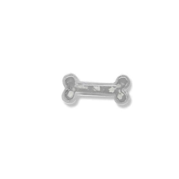 EverWith™ Small Dog Bone Memorial Ashes Element for Glass Locket - EverWith Memorial Jewellery - Trade