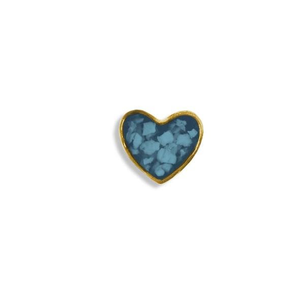 Load image into Gallery viewer, EverWith™ Small Heart Memorial Ashes Element for Glass Locket - EverWith Memorial Jewellery - Trade