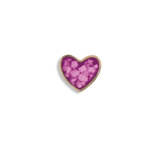 EverWith™ Small Heart Memorial Ashes Element for Glass Locket - EverWith Memorial Jewellery - Trade