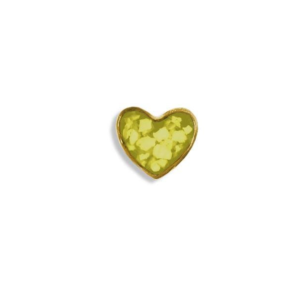 Load image into Gallery viewer, EverWith™ Small Heart Memorial Ashes Element for Glass Locket - EverWith Memorial Jewellery - Trade