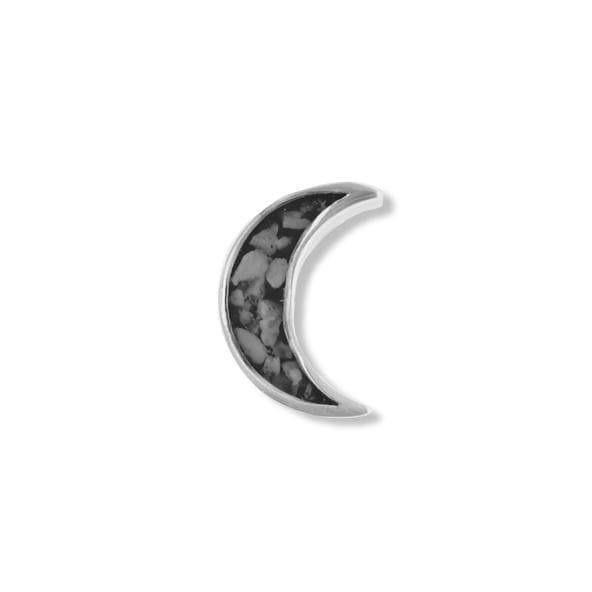 Load image into Gallery viewer, EverWith™ Small Moon Memorial Ashes Element for Glass Locket - EverWith Memorial Jewellery - Trade