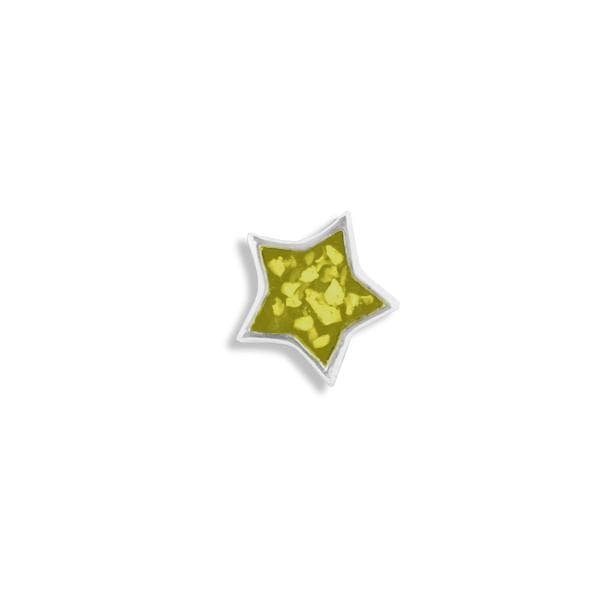 Load image into Gallery viewer, EverWith™ Small Star Memorial Ashes Element for Glass Locket - EverWith Memorial Jewellery - Trade