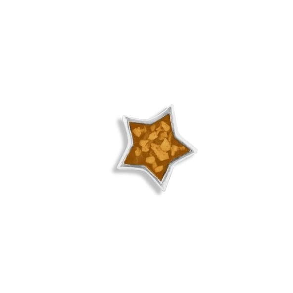 Load image into Gallery viewer, EverWith™ Small Star Memorial Ashes Element for Glass Locket - EverWith Memorial Jewellery - Trade