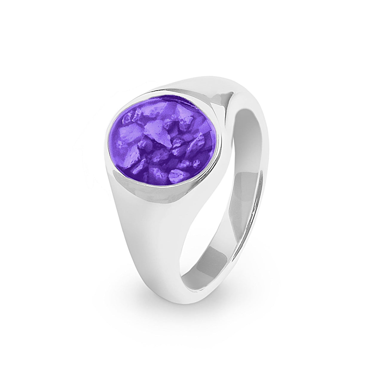 Load image into Gallery viewer, EverWith™ Unisex Shield Memorial Ashes Ring - EverWith Memorial Jewellery - Trade