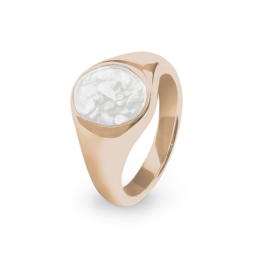 EverWith™ Unisex Shield Memorial Ashes Ring - EverWith Memorial Jewellery - Trade