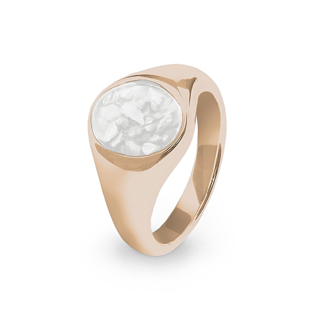 EverWith™ Unisex Shield Memorial Ashes Ring - EverWith Memorial Jewellery - Trade