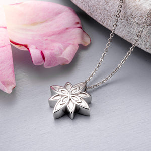 EverWith Self-fill Star Flower Memorial Ashes Pendant